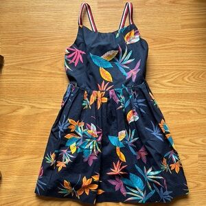 Colorful Floral Kids Dress